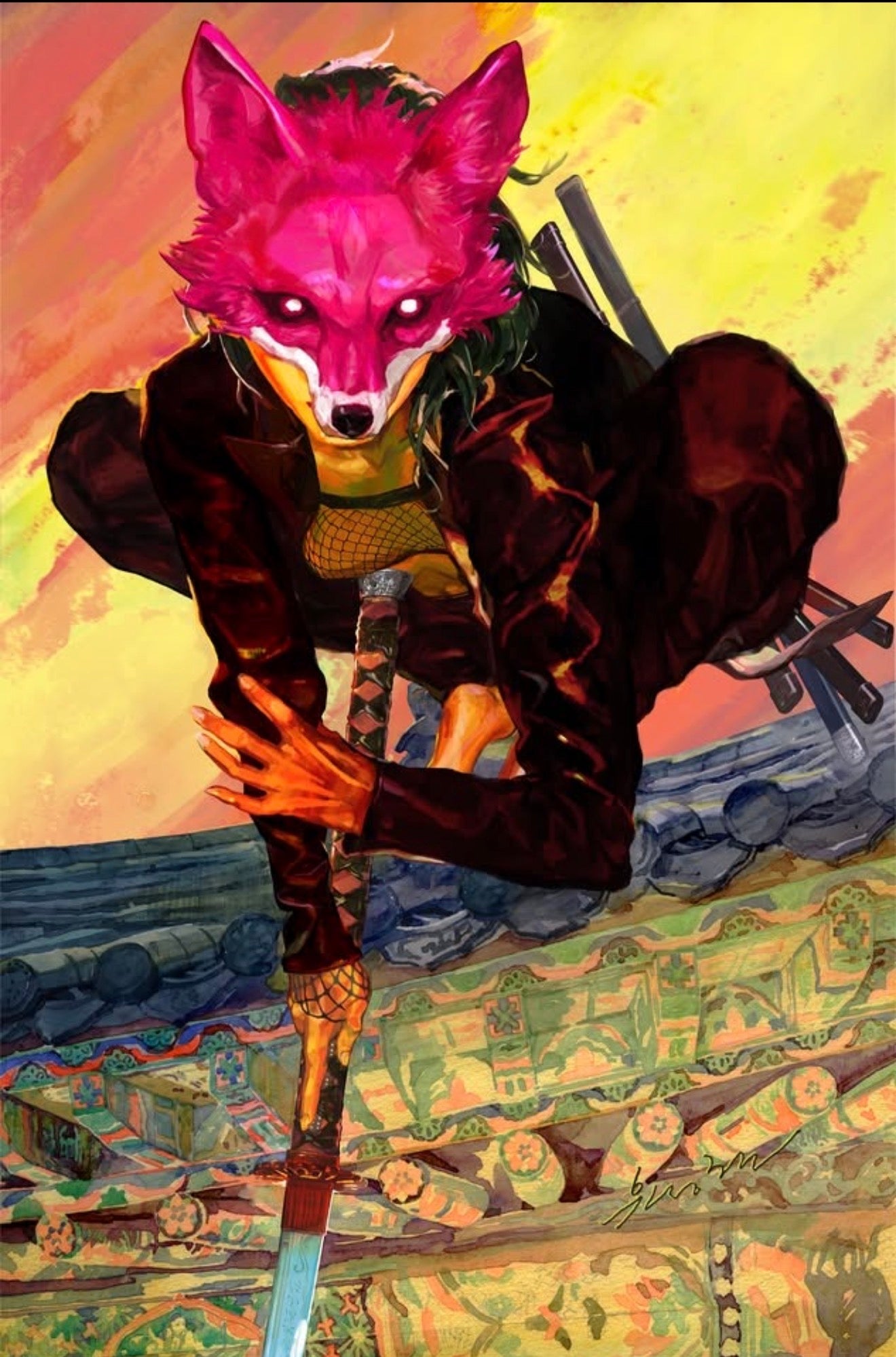 EXQUISITE CORPSES: FOX MASK KILLER #1 YUNE SUNGHAN VIRGIN EXCLUSIVE VAR (09/16/2026)