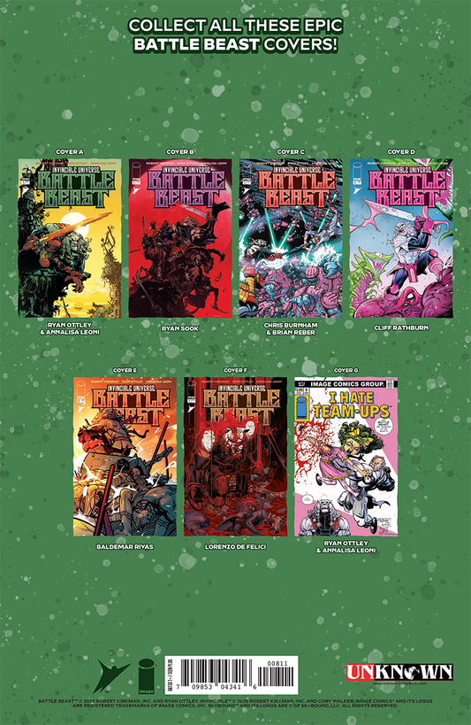 INVINCIBLE UNIVERSE BATTLE BEAST #8 IVAN TAO EXCLUSIVE VIRGIN VAR (04/15/2026)