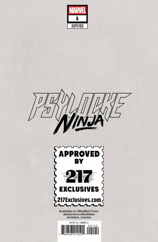 Psylocke: Ninja #1 Joseph Michael Lisner Exclusive Virgin Var (01/21/2026)