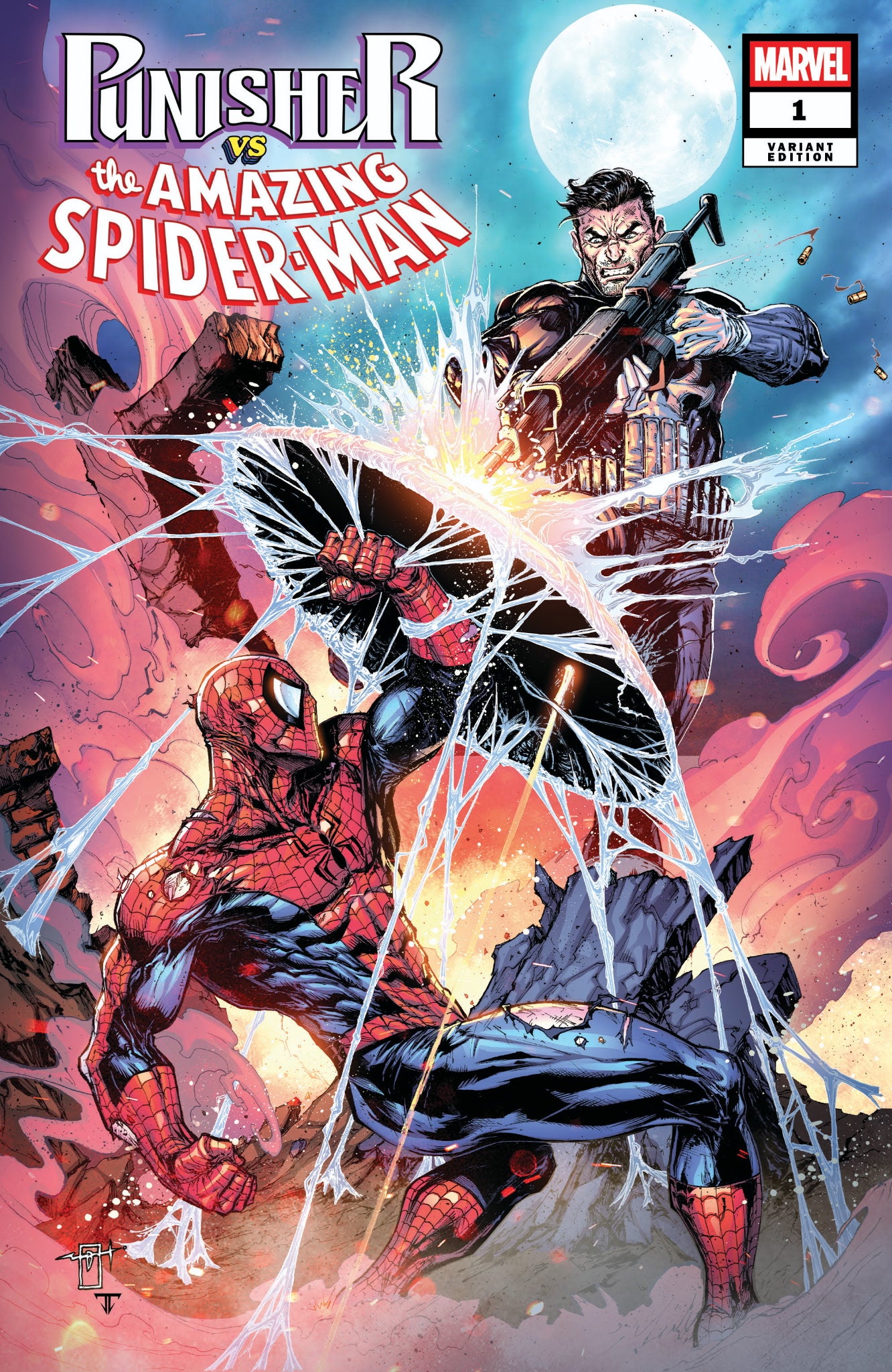 PUNISHER VS. SPIDER-MAN #1 JONATHAN URIBE SDCC EXCLUSIVE VAR (07/23/2026)