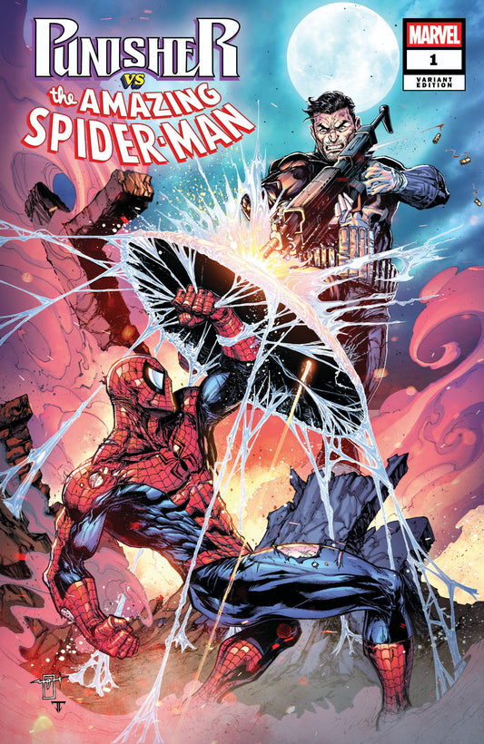 PUNISHER VS. SPIDER-MAN #1 JONATHAN URIBE SDCC EXCLUSIVE VAR (07/23/2026)