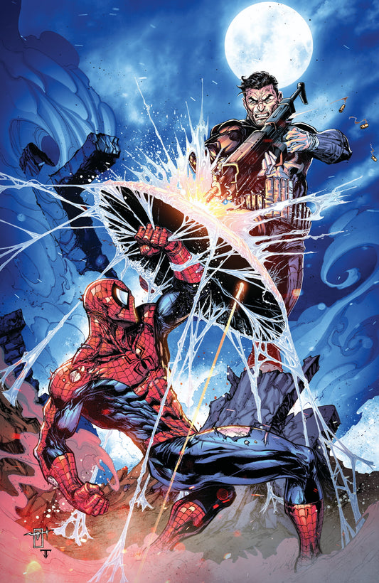 PUNISHER VS. SPIDER-MAN #1 JONATHAN URIBE SDCC EXCLUSIVE VIRGIN VAR (07/23/2026)