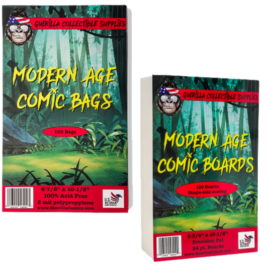 PREMADE Modern Age Boards & Bags (100 COUNT)
