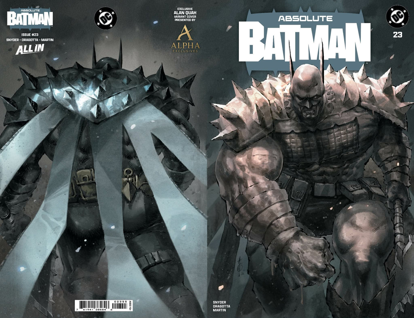 ABSOLUTE BATMAN #23 ALAN QUAH EXCLUSIVE WRAPAROUND VAR (08/12/2026)