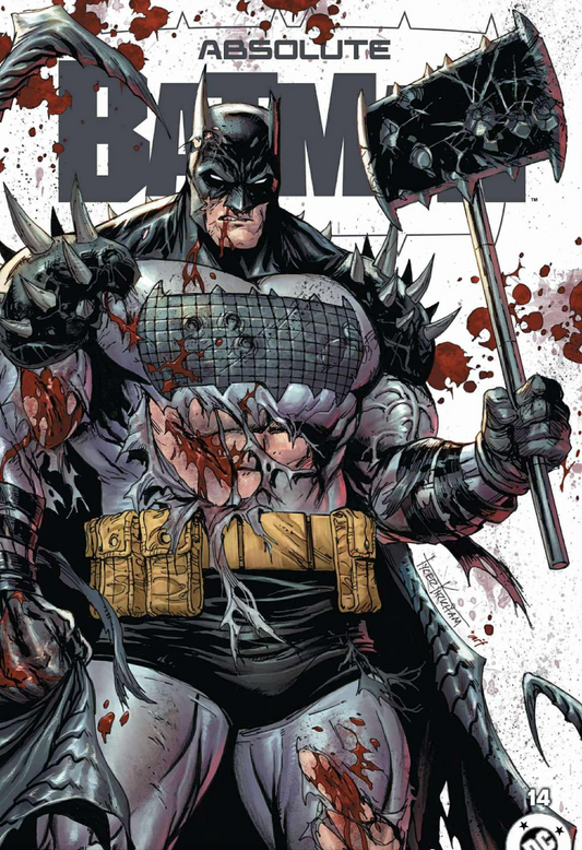 ABSOLUTE BATMAN #14 Tyler Kirkham Exclusive Battle Damaged Var