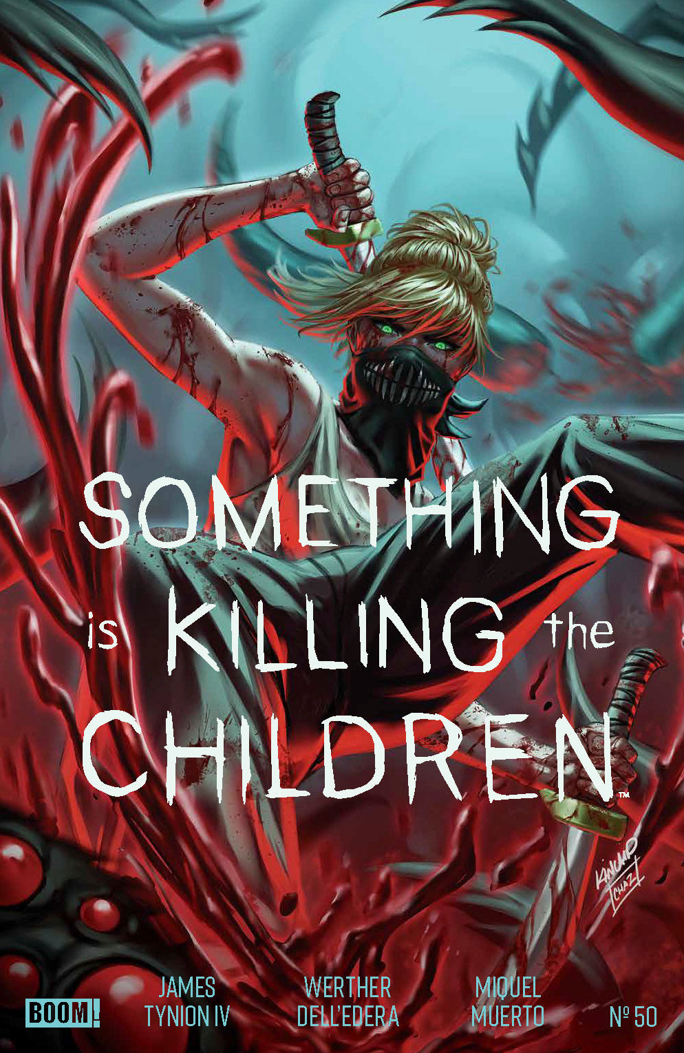 SOMETHING IS KILLING THE CHILDREN #50 GLOW IN THE DARK RYAN KINCAID NYCC EXCLUSIVE (10/8/26)