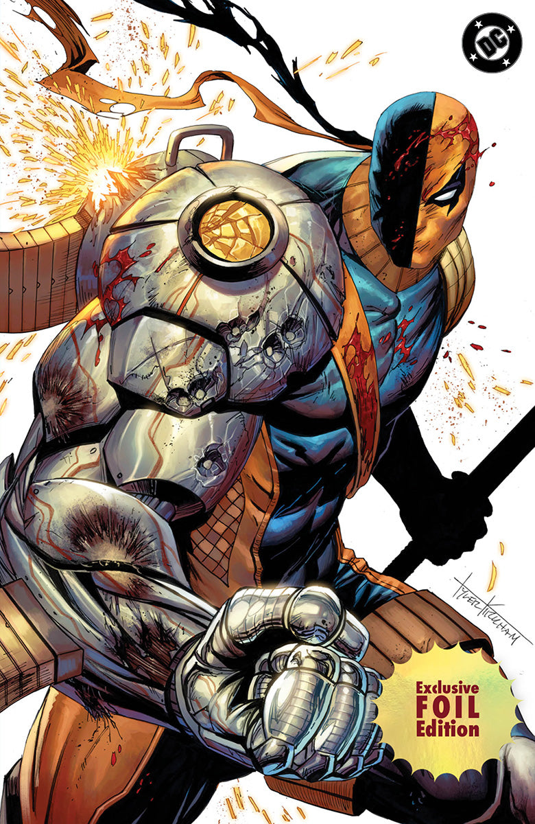 [FOIL] ABSOLUTE BATMAN #21 TYLER KIRKHAM EXCLUSIVE DEATHSTROKE VIRGIN VAR (06/17/2026)