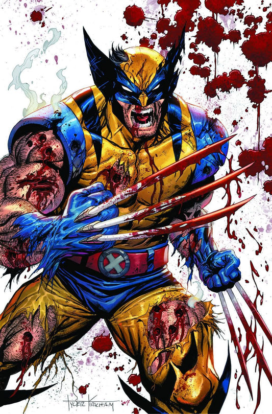 Wolverine Revenge #5 Red Band Tyler Kirkham Exclusive Virgin Battle Damage Var