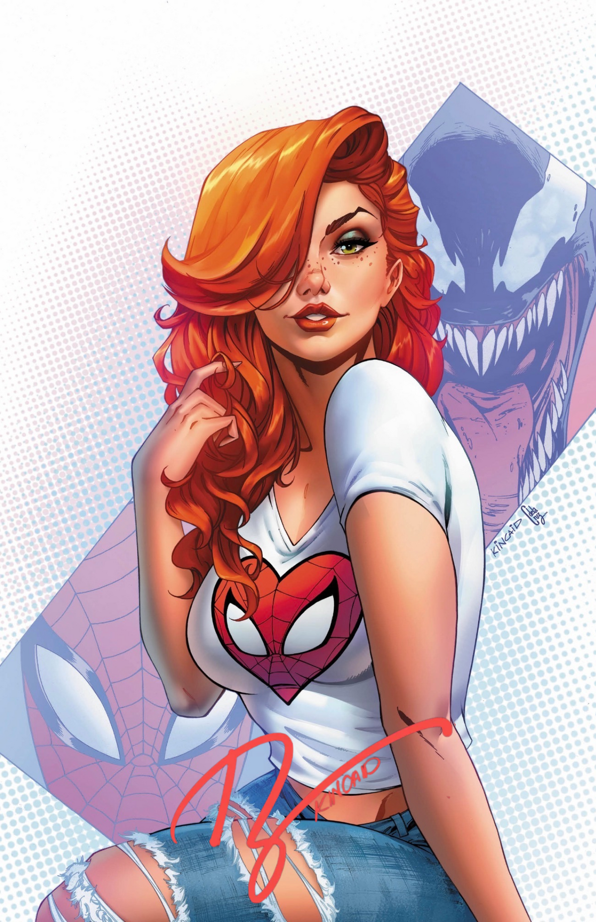 [SIGNED BY RYAN KINCAID] FRIENDLY NEIGHBORHOOD MARY JANE #1 VIRGIN RYAN KINCAID EXCLUSIVE (11/28/26)