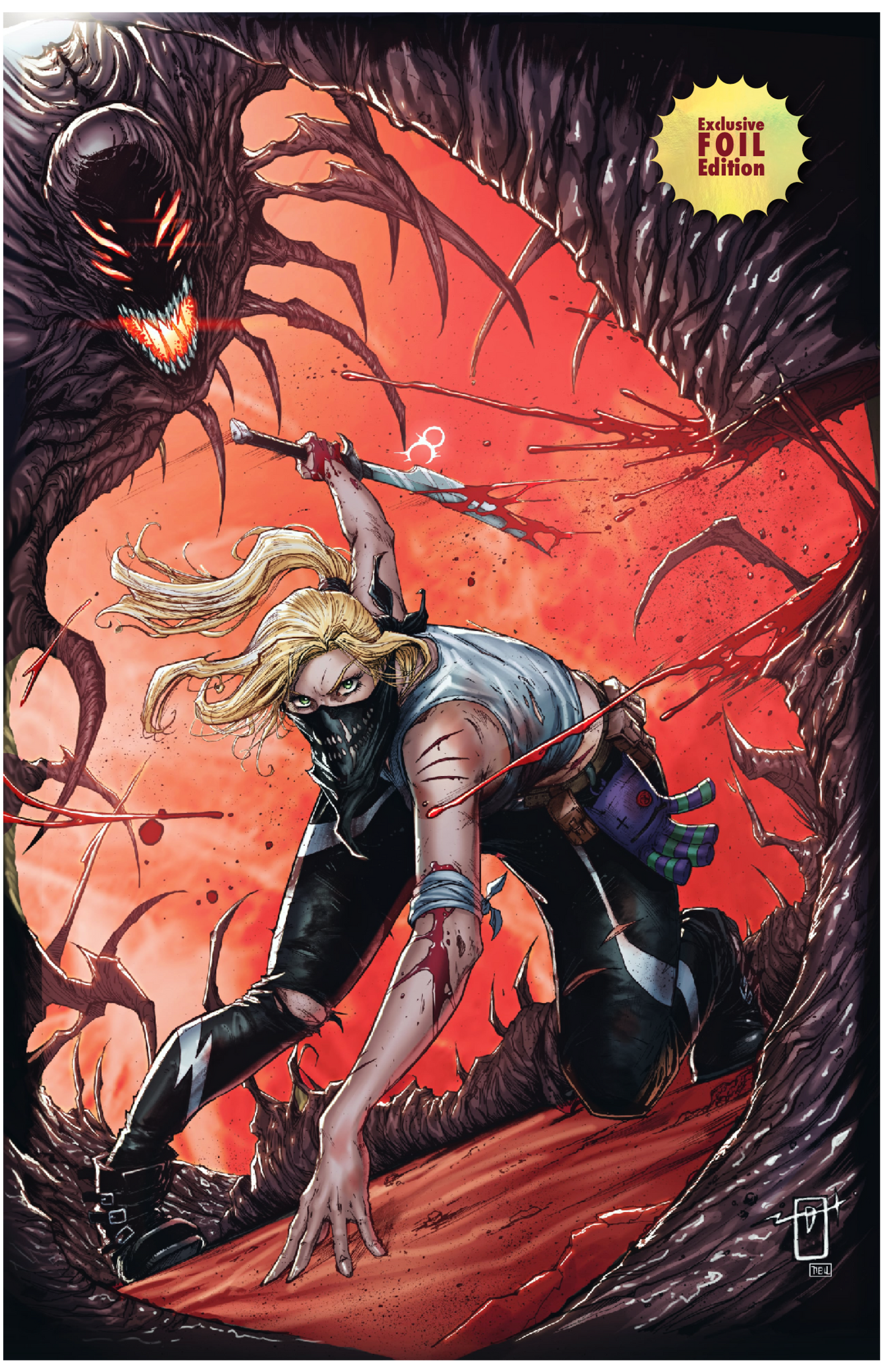 [FOIL] SOMETHING IS KILLING THE CHILDREN #1 JONATHAN URIBE MEGACON 2026 EXCLUSIVE VIRGIN VAR (03/16/2026)