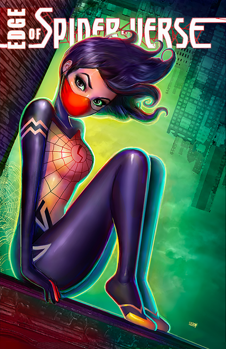 [Signed by Nathan Szerdy] EDGE OF SPIDER-VERSE #1 UNKNOWN COMICS NATHAN SZERDY EXCLUSIVE VAR [IN STOCK]