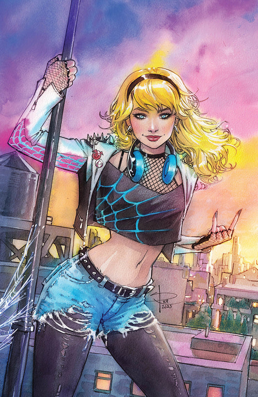SPIDER-GWEN ANNUAL #1 [CHAOS] UNKNOWN COMICS SABINE RICH EXCLUSIVE NYCC VIRGIN VAR (10/18/2023)