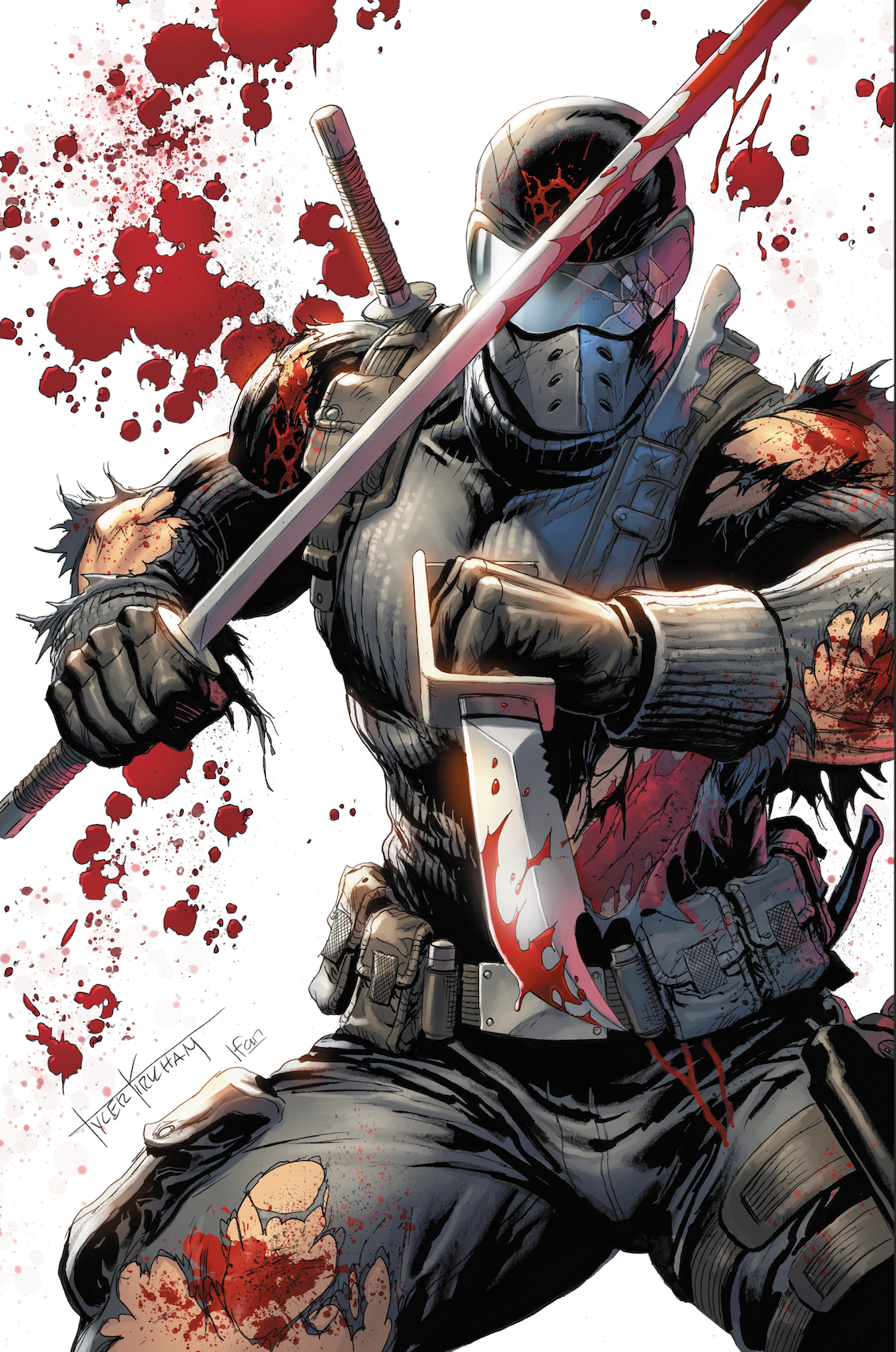 G.I. Joe Silent Missions #21 Tyler Kirkham C2E2 Exclusive Virgin Variant