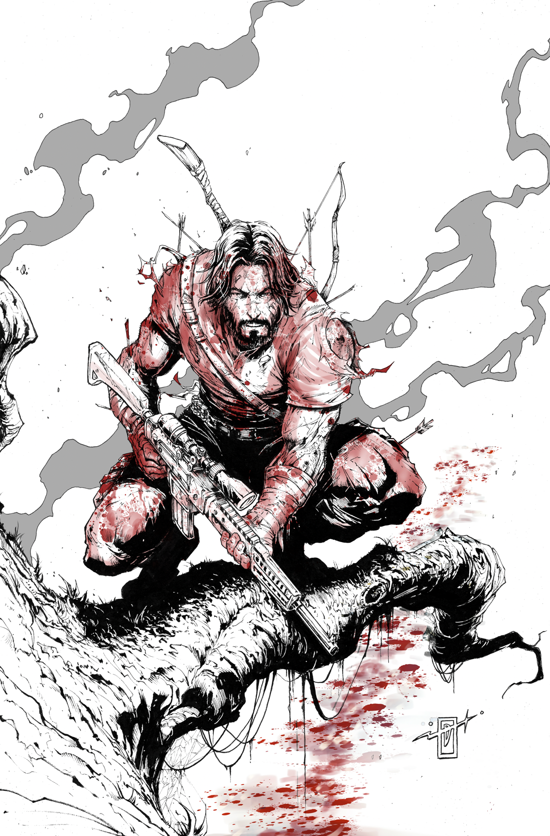 BRZRKR: LIGHT DRAWS BREATH #1 JONATHAN URIBE VIRGIN COLOR SPLASH EXCLUSIVE (5/27/26)