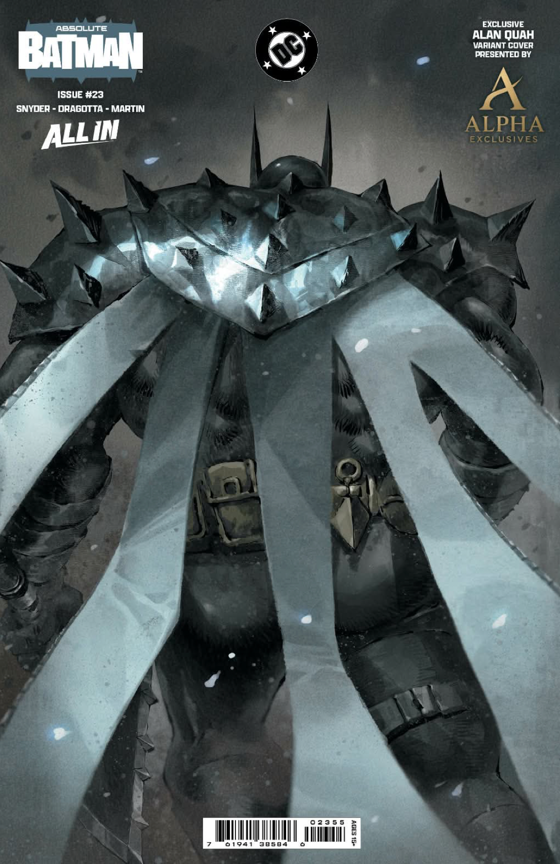 ABSOLUTE BATMAN #23 ALAN QUAH EXCLUSIVE WRAPAROUND VAR (08/12/2026)