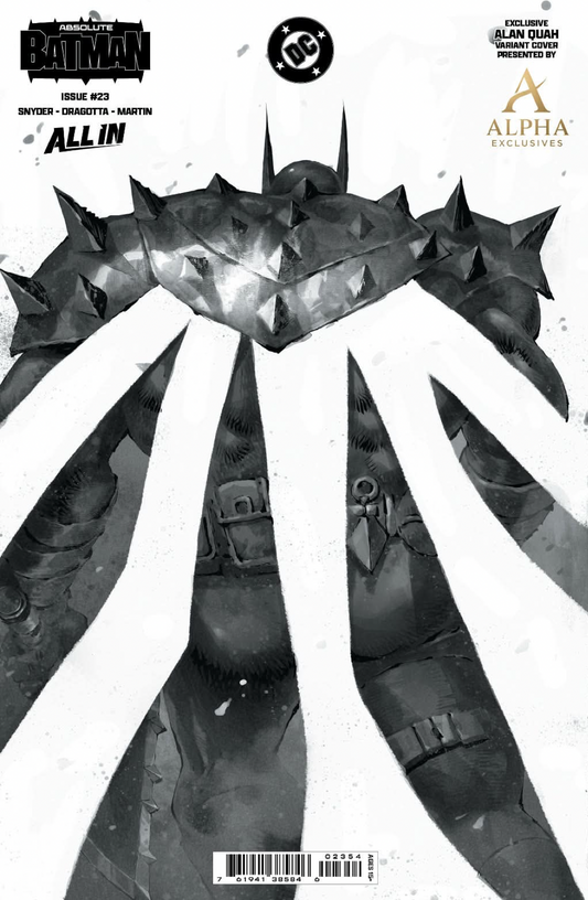 [FOIL] ABSOLUTE BATMAN #23 ALAN QUAH EXCLUSIVE WRAPAROUND VIRGIN VAR (08/12/2026)