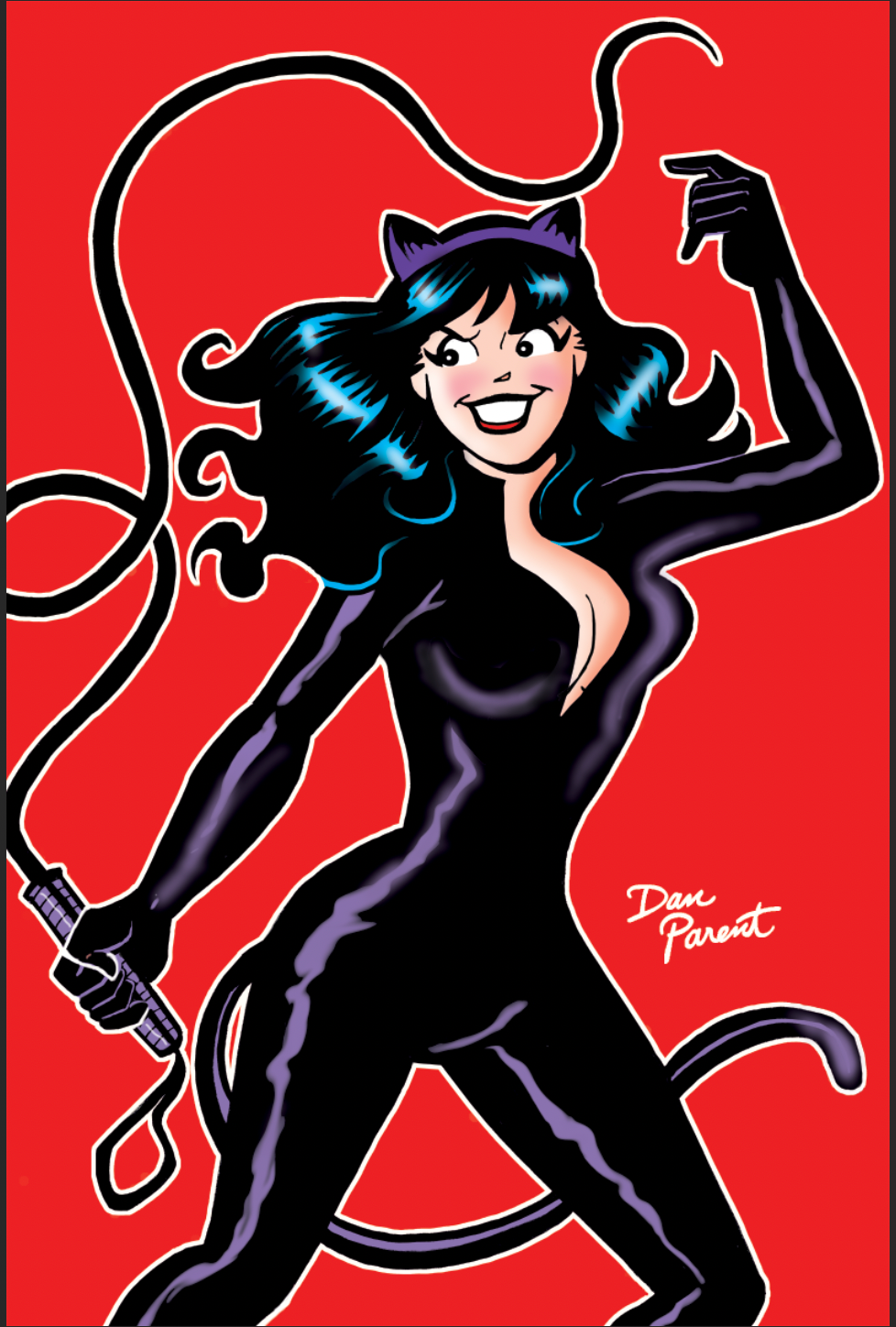 Archie Comics Judgement Day Dan Parent Exclusive LTD 250 Catwoman Cosplay (Virgin)