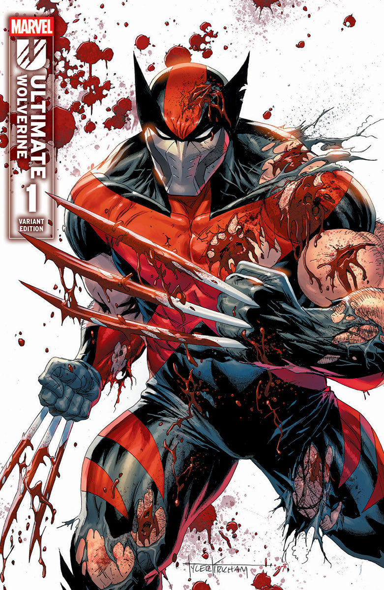 [Signed by Tyler Kirkham] Ultimate Wolverine #1  Unknown Tyler Kirkham Excl Prem Var