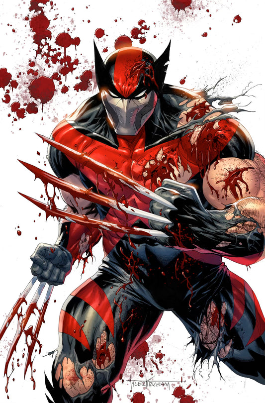 Ultimate Wolverine #1 Tyler Kirkham Exclusive Battle Damaged Virgin