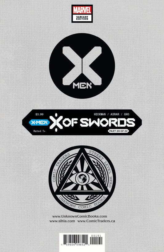X-Men #15 Unknown Comics Kael Ngu Exclusive Var Xos (11/25/2020)
