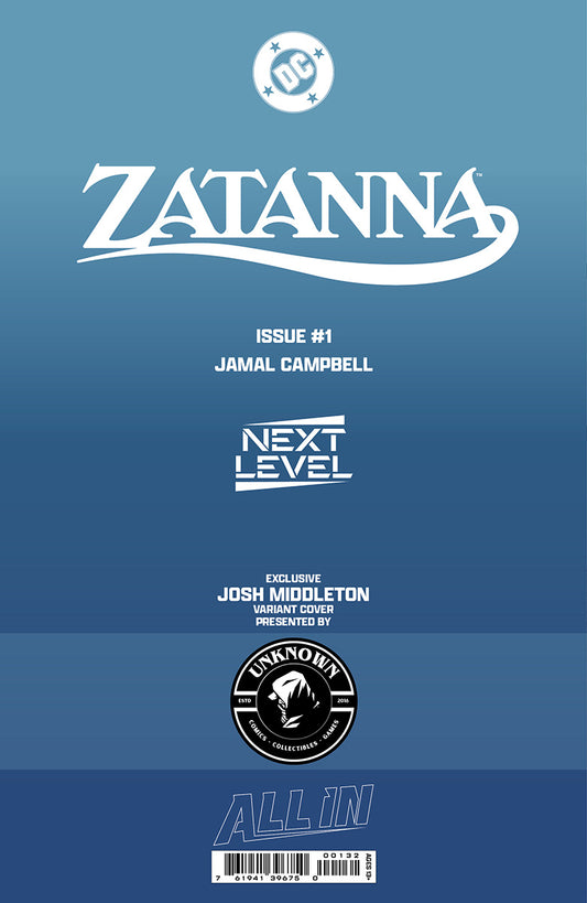 ZANTANNA #1 JOSH MIDDLETON EXCLUSIVE VAR (04/2026)