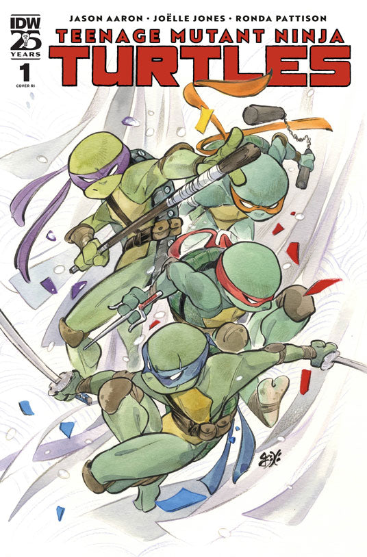 Teenage Mutant Ninja Turtles #1 1:100 Peach Momoko Variant