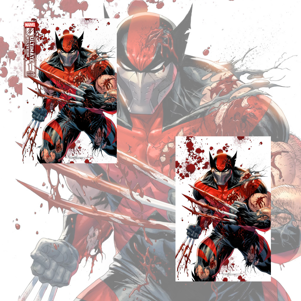 Ultimate Wolverine #1 Tyler Kirkham Exclusive Battle Damaged [2 Pack]